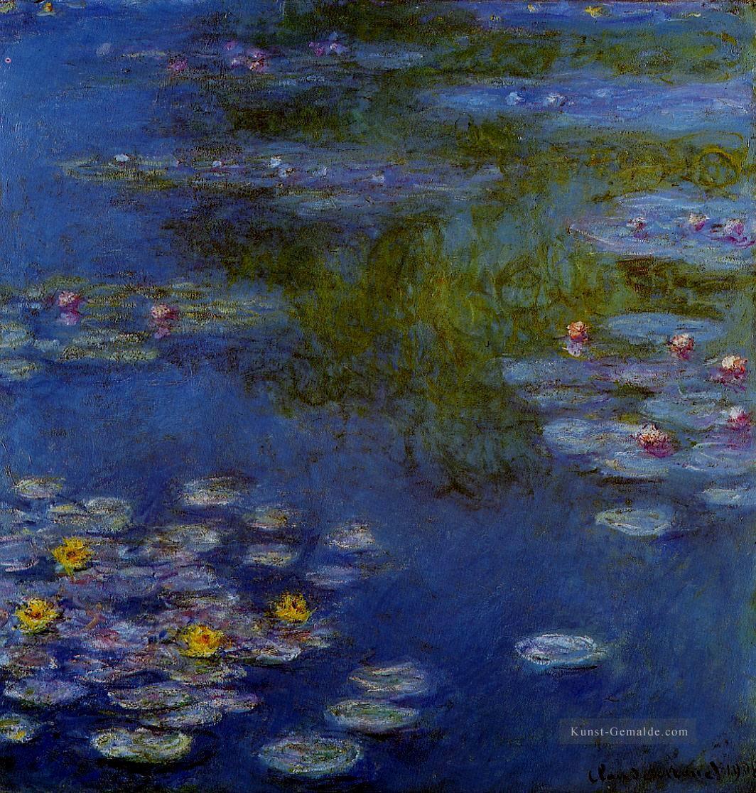 Wasserlilien Claude Monet impressionistische Blumen Ölgemälde